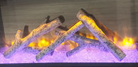 Fuego - registros de cerámica de madera de la chimenea para la temperatura S-104 del servicio del ℃ de la chimenea de gas 800~1000