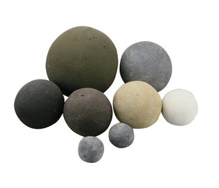 De piedra gris/2" el diámetro de bolas de la chimenea de piedras del fuego de gas KF-15 1"/3"/4"/5"